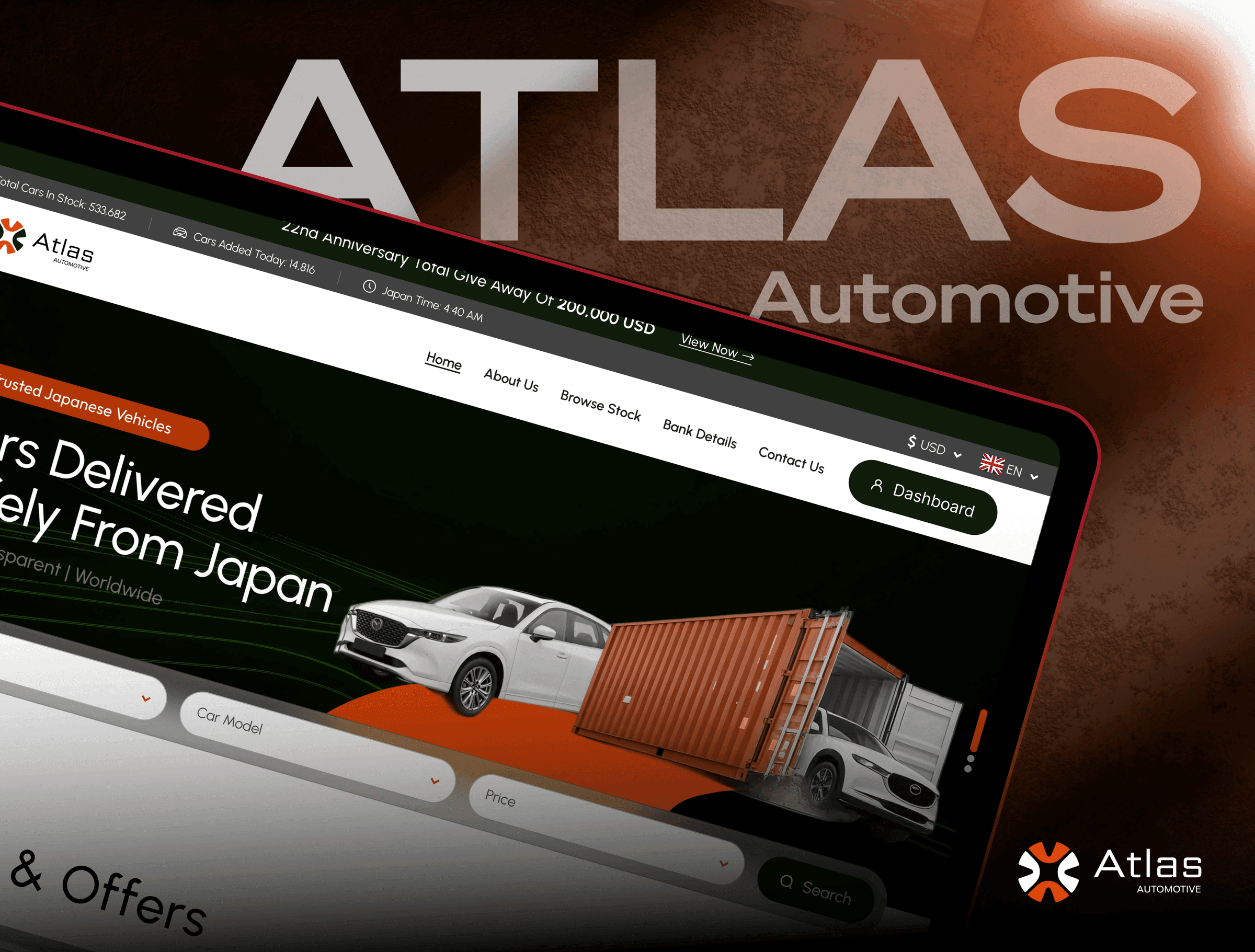 Atlas Automotive – Web Design