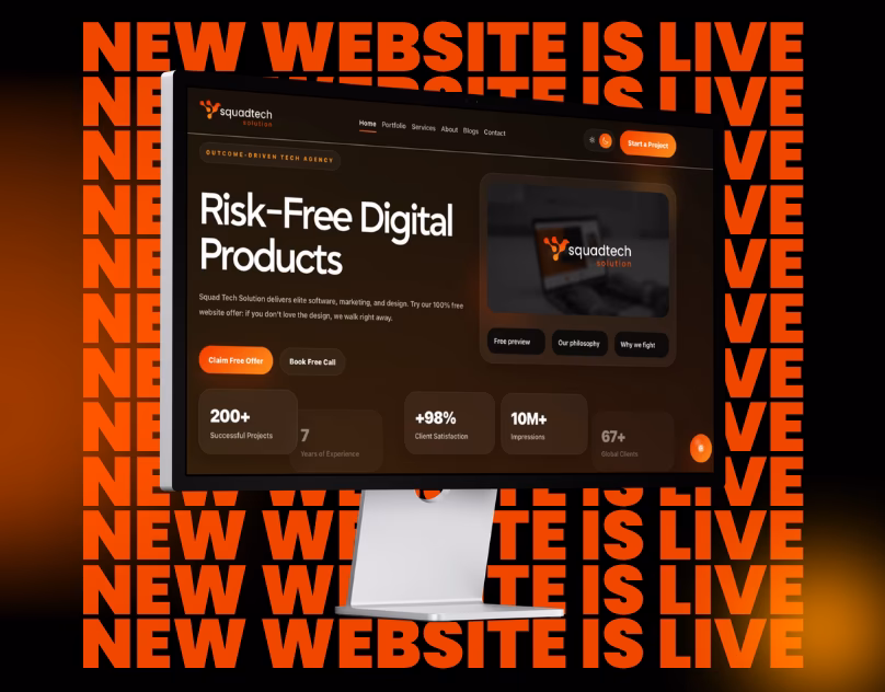 Redesign Website for Digital Creative Agency