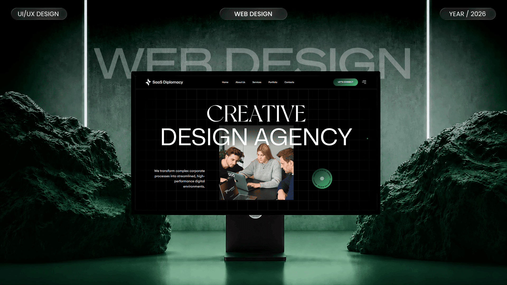 SaaS Diplomacy – Web Design