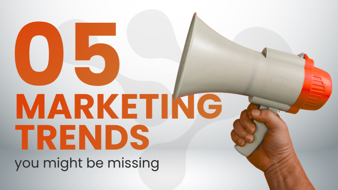 Connecting the dots 2026: 5 marketing trends you might be missing